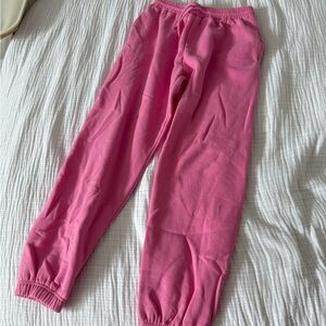 White Fox Boutique Pink Joggers